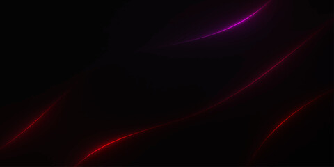 Dynamic glowing neon light trails with soft wave flow and motion blur.