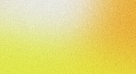 Fototapeta premium Summer poster design with orange yellow white abstract grainy gradient noise texture background effect