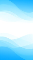 Obraz premium Abstract background with light blue wavy lines