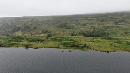 survol du parc national de Killarney, ring of Kerry, Irlande