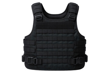 Tactical Vest with MOLLE System and Adjustable Straps for Outdoor and Security Applications