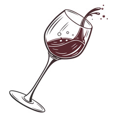glass of wine