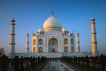 Fototapeta premium Taj Mahal, Agra, Uttar Pradesh, India