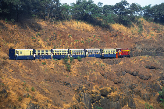 indian toy train neral matheran india 