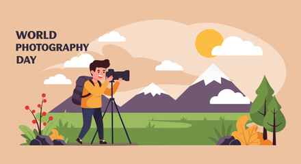 World Photography Day Photographer Mountain Landscape