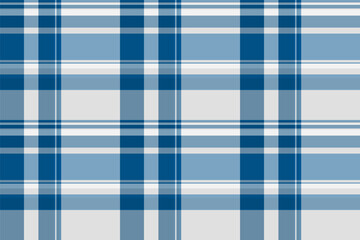 Elegant blue plaid pattern. Ideal for backgrounds, textiles, or digital designs. Represents classic style, order, and versatile design.
