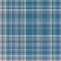 Subtle teal and gray plaid pattern. Perfect for textile designs, website backgrounds, or packaging. Evokes a sense of calm and sophistication.