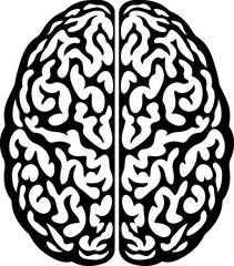 Abstract brain pattern neural network mind idea