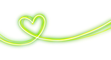Electric Neon Wave love Line Motion 