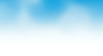 A soft blue and white gradient background with a smooth, ethereal transition.
