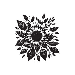 Sun flower ( Bundle) Vector (4).eps