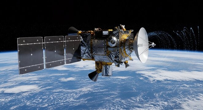 satelit luar angkasa orbit