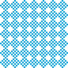 Seamless Geometric Optical Illusion Pattern 