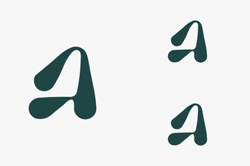 Elegant A Letter Logo Template