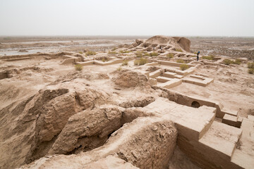 Ruins of ancient Toprak-Kala fortress