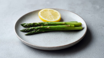 Healthy salad with cucumber and greens