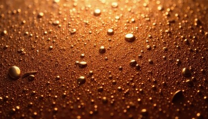 Warm metallic background, textured bronze and copper tones, background, close-up