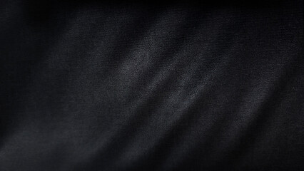 Black leather texture with a subtle, fine grain, perfect for backgrounds, upholstery, and fashion-related content and digital designs.