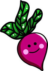 빨간색 레드비트 그래픽 요소