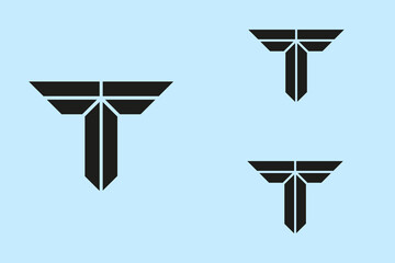 Corporate T Letter Branding Logo