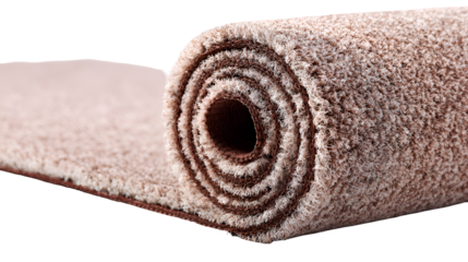Rolled Beige Carpet Soft Texture Home Decor