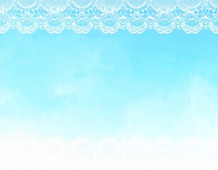 レース柄　イラスト