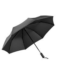 Black Umbrella Open Isolated Background