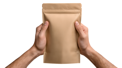 woman holding a paper bag