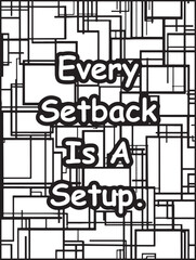 Motivational quote coloring page: Mosaic pattern background: Good vibes words to color