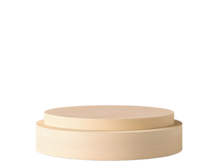 Wooden Product Display Stand - Minimalist Presentation Platform
