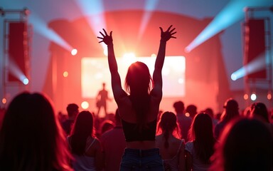 Seaside Music Festivals Capture the electrifying atmosphere of seaside music festivals held on Japanese beaches Photograph crowds of music lovers dancing and singing along to live performances against