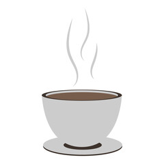 Coffee shop equipment for coffee shop promotion, sales. Coffee decoration stuff in flat style. Vector isolated.