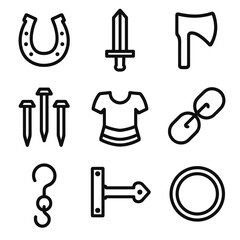 Blacksmith Icon Set