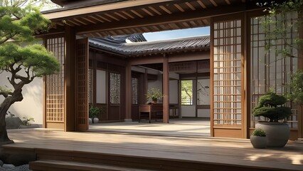 Entrance to the temple