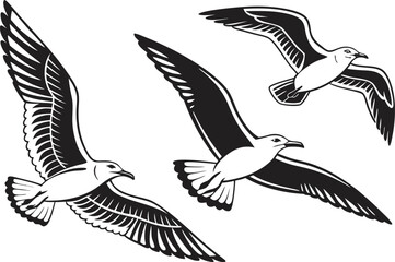 bird, vector, silhouette, flying, eagle, animal, wing, illustration, tattoo, wings, nature, feather, birds, black, hawk, fly, design, wildlife, flight, dove, freedom, falcon, beak, symbol, crow