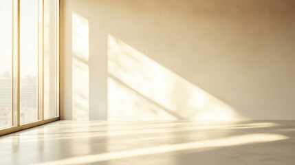 Uncluttered background with pure, clean hues 