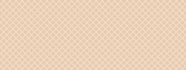 Seamless waffle cone texture in soft beige tones, perfect for dessert backgrounds, packaging, or digital design aesthetics.