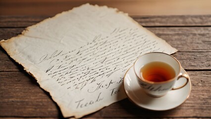 Tea and Old Letter