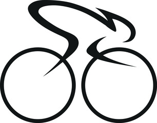 Bicycle Logo Design Vector Template