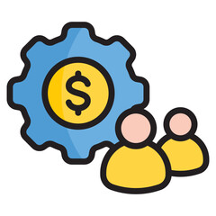 Corporate Strategy Icon