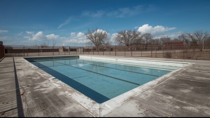 Obraz premium swimming pool in hotel