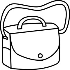 Camera bag Illustration 