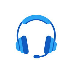 high quality Blue Headset with Microphone