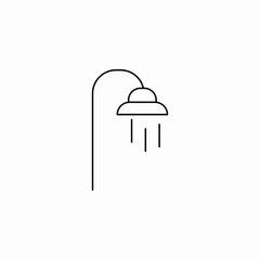 shower head water icon sign vector