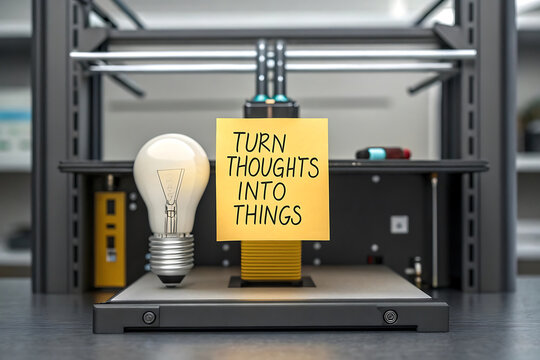 Turn your thoughts into reality with innovative 3D printing technology today