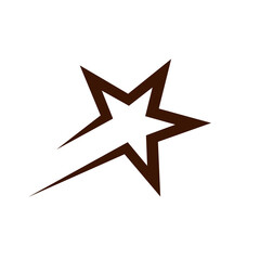 Obraz premium 3d star icon on white background