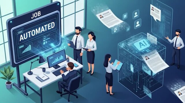 Job Automation: AI-Powered Recruitment Process, Streamlining HR with Digital Efficiency - Powered by Adobe