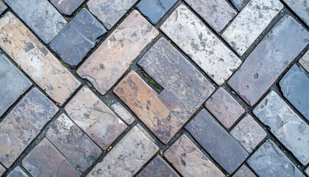 Stone pavement pattern