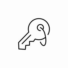 key security access icon sign vector