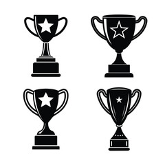 Trophy silhouette bundle